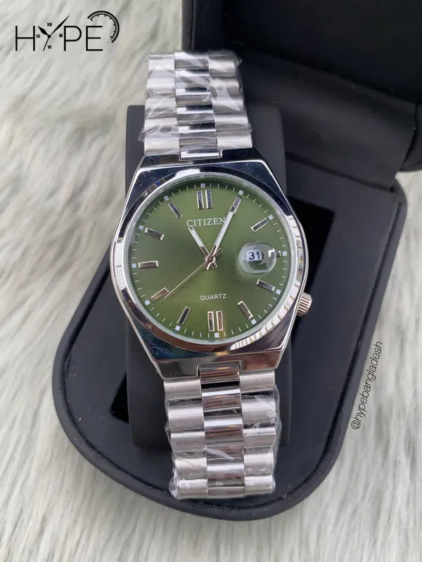 Citizen Quartz green dial