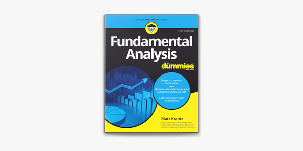 Fundamental Analysis For Dummies by Matthew Krantz (For Dummies (Business & Personal Finance))