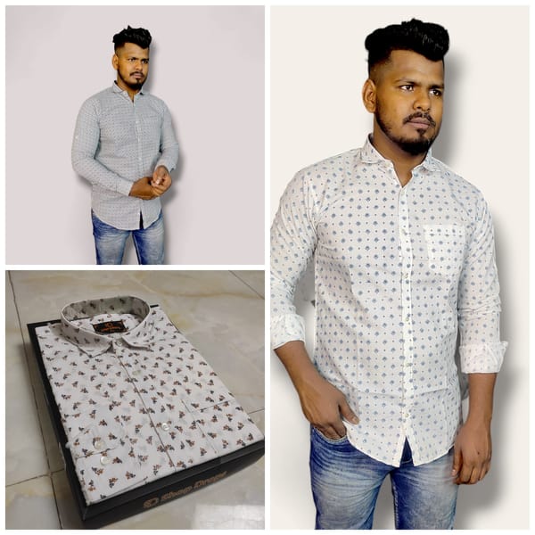 cotton shirt combo 3 pcs shirt