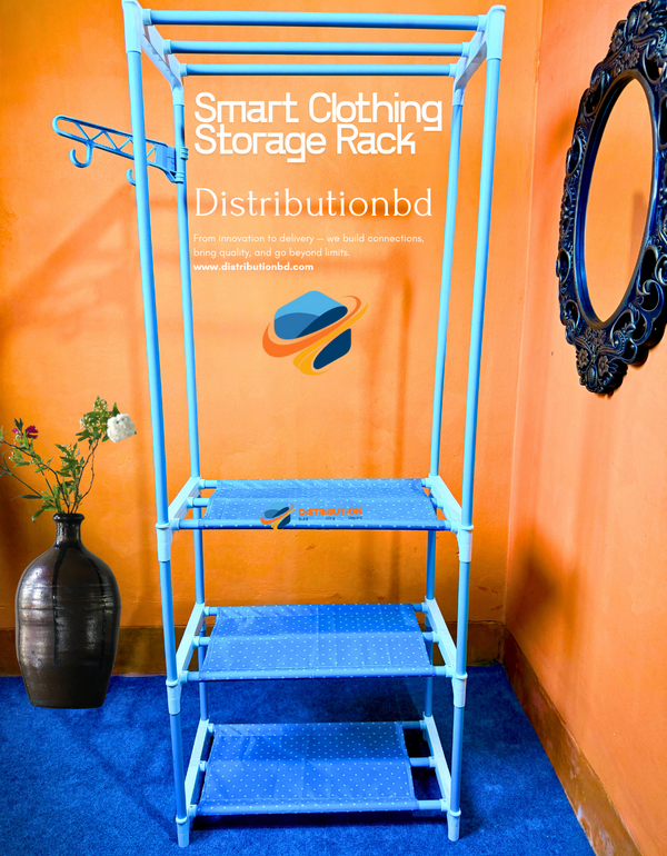 Multifunctional Smart Clothing Storage Rack