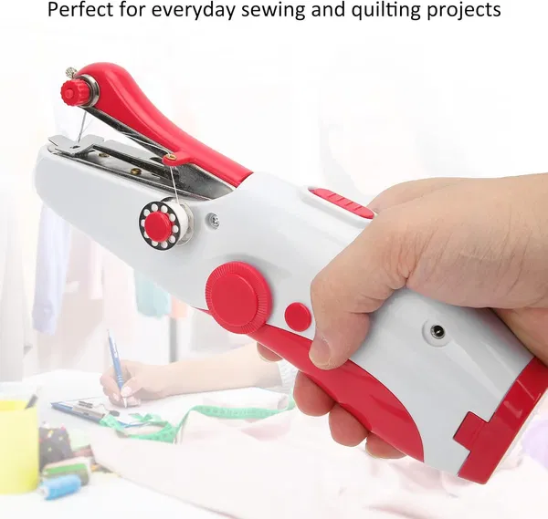 Mini Portable Handheld Sewing Machine – Quick Stitch Tool for Home & Travel