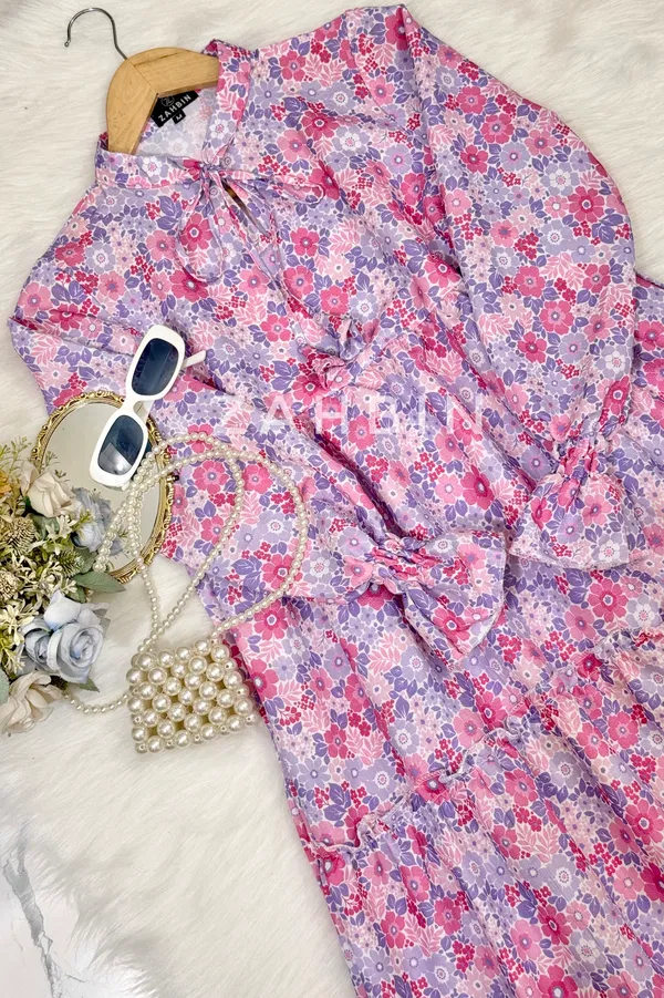 Purple Heart Long Gown💜🌸