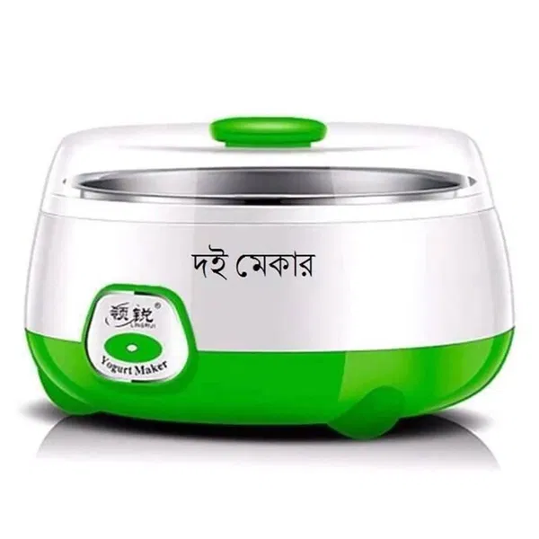 Automatic Yogurt & Doi Maker – 1L Electric Fermentation Machine with On/Off Switch & Light Indicator