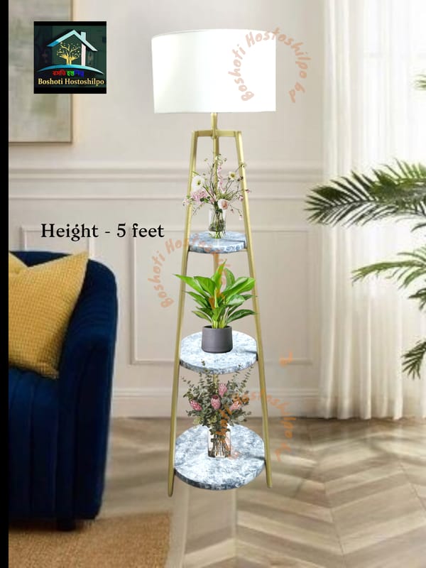 Corner stand lamp