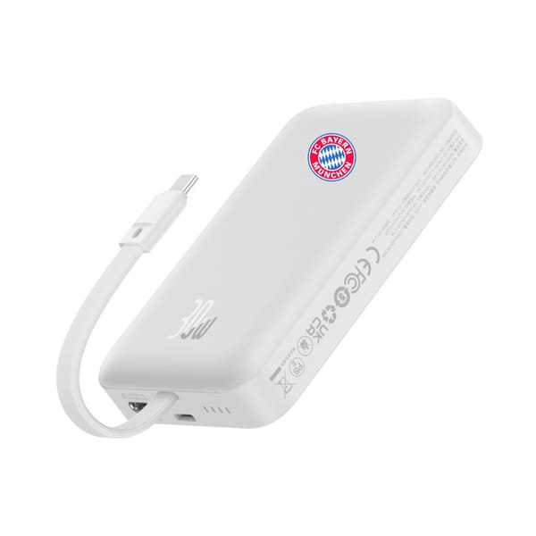 Baseus Mini 10000mAh 30W Magnetic Powerbank – FC Bayern Edition