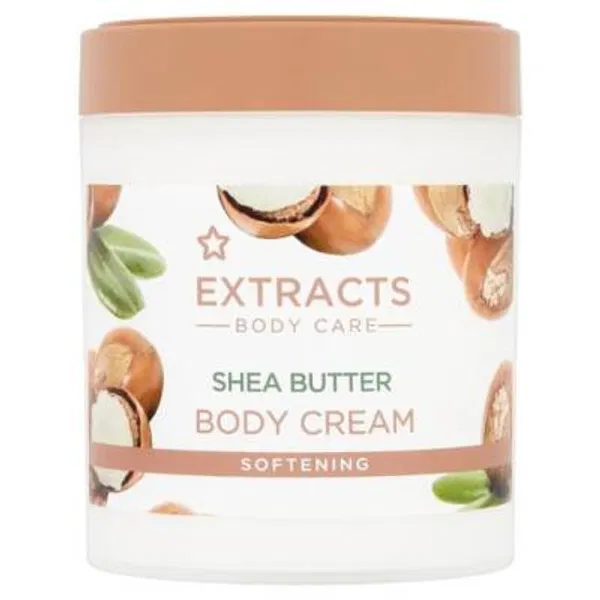 Extracts body care shea butter body scrub 465ml