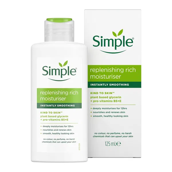 Simple Kind to Skin Replenishing Rich Moisturiser 125ml