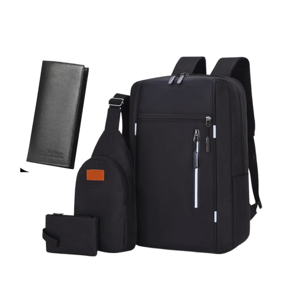 ৪ পিস ব্যাগ কম্বো সেট Black