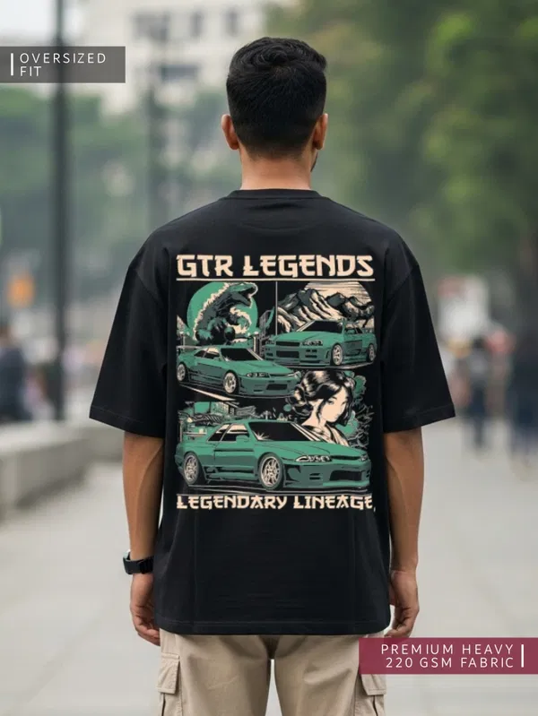 OS04 GTR Legends Oversized T-shirt