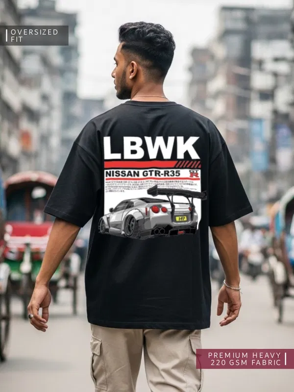 OS20 Nissan GTR-35 Oversized T-shirt
