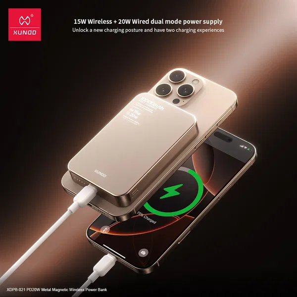 XUNDD XDPB-B021 10000mAh Wireless Power Bank