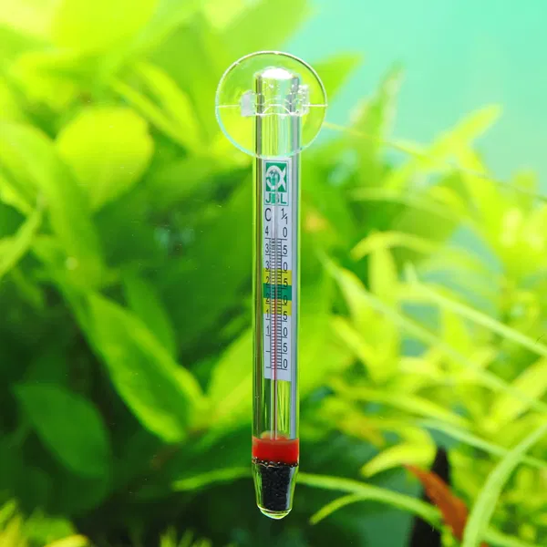 aquarium glass thermometer (analogue)