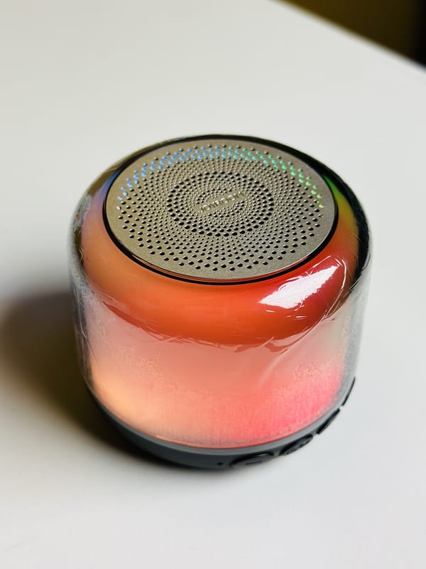 Joyroom Bluetooh Speaker – JR-ML03 Transparent Wireless Speaker With RGB Light
