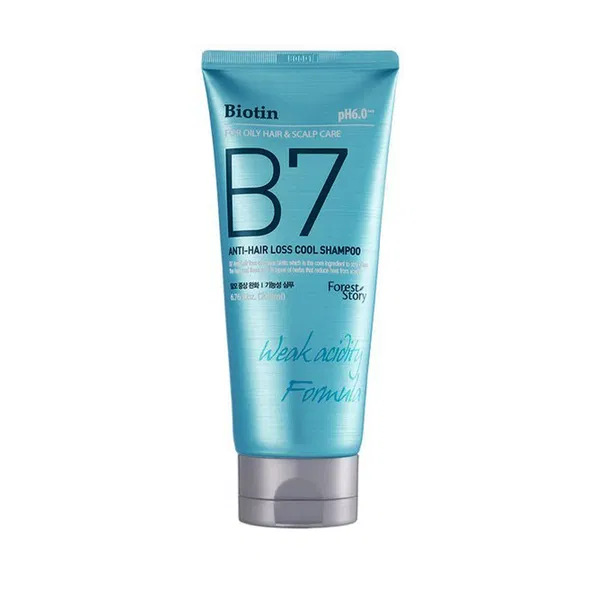 Welcos B7 Anti-Hair Loss Cool Shampoo - 200ml