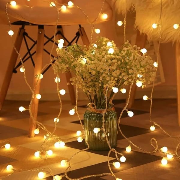 Snowball Lights Warm White