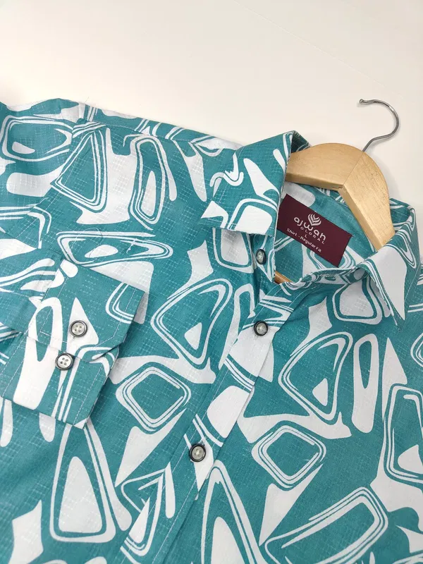 Urban Edge Printed Casual Shirt