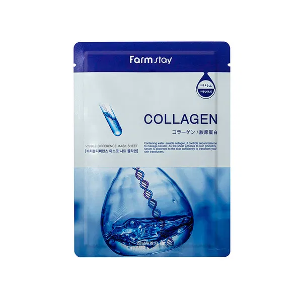 FarmStay Visible Difference Mask Sheet (Collagen)