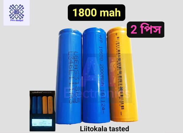 18650 li-ion Battery 1800 mah 3.7v high quality Battery 2pcs