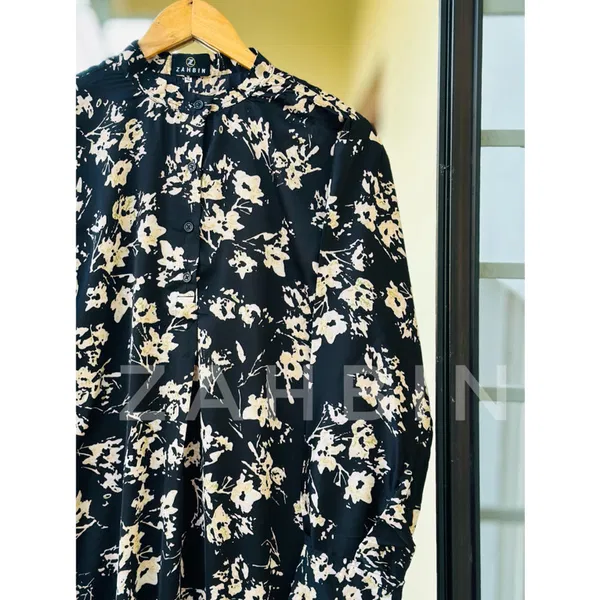 Shirt Pattern Kurti