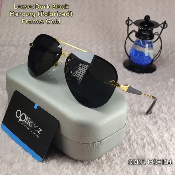229 Premium Polarized Rimless Sunglass