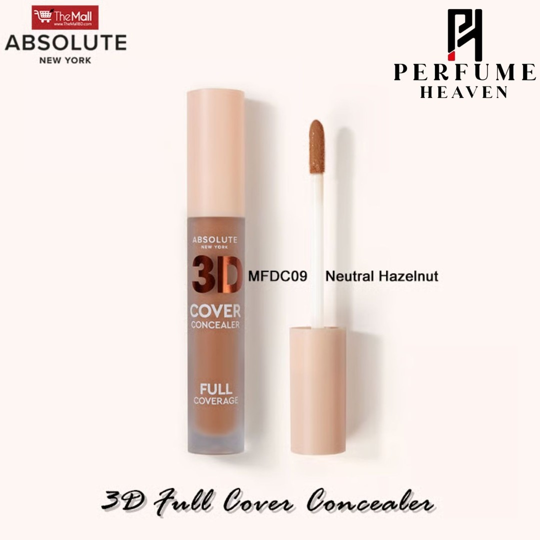 Absolute New York 3D Full Cover Concealer 5.5ml - MFDC09 Neutral ...