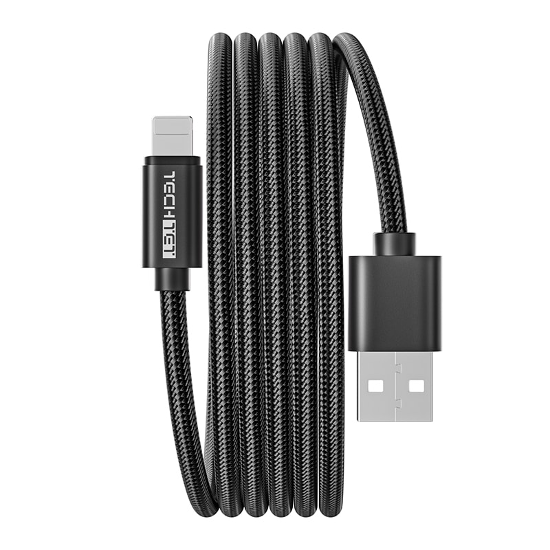 TECH TET 3A Fast Charging Data Cable CE-4L For IPHONE | Tech Info
