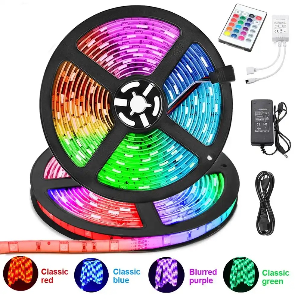 Obnoxious Rgb Light 16 Feet RGB LED Strip Light with Remote Control – Best RGB Light for ...
