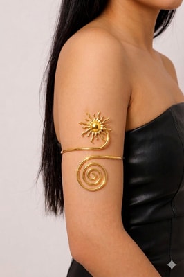 Golden Halo Arm Cuff_img_0