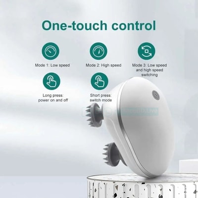 Smart Scalp Massager OSK-701 Electric USB Head Massager with 4 Nodes – Relaxation & Stress Relief | Price in BD_img_3