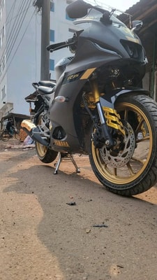 Premium Heavy SS Double Stand For R15 All Model_img_2