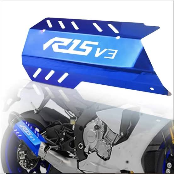Premium CNC Silencer Cover (Blue) For R15 V3