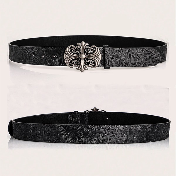 Ornate Filigree Cross BeltDark Elegance. - Image 2