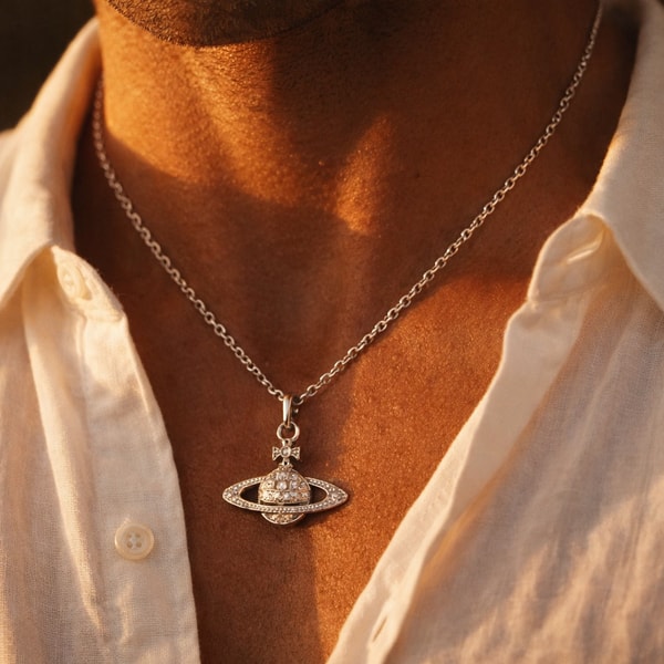 Vivienne Westwood Orb Pendant Necklace - Image 4