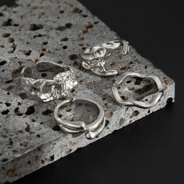 Liquid Metal Ring Collection - Image 4