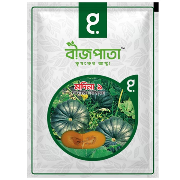 মদিনা ১ মিষ্টিকুমড়া বীজ Madina 1 Pumpkin Seed
