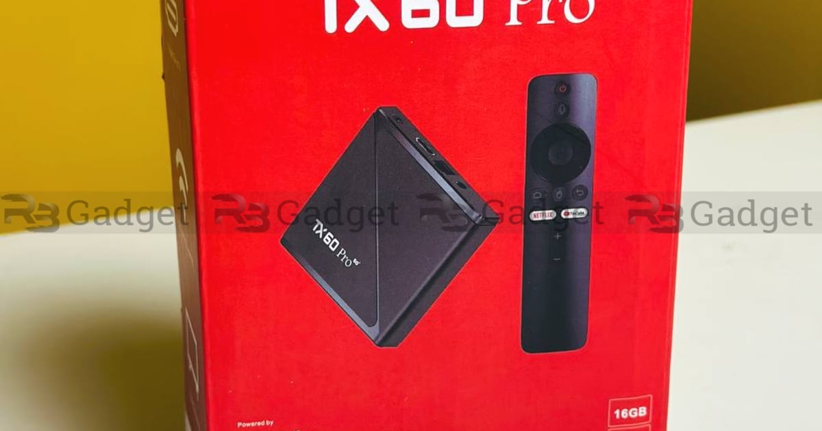 TX60 Pro 24K Ultra HD Smart Android TV Box with Voice Control Remote ...