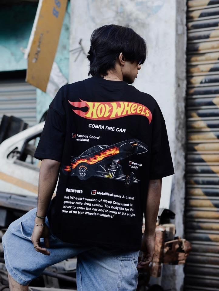 Hot Wheels Black Oversized Tshirt_img_2