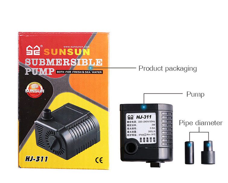 SunSun hj 311 mini submersible pump