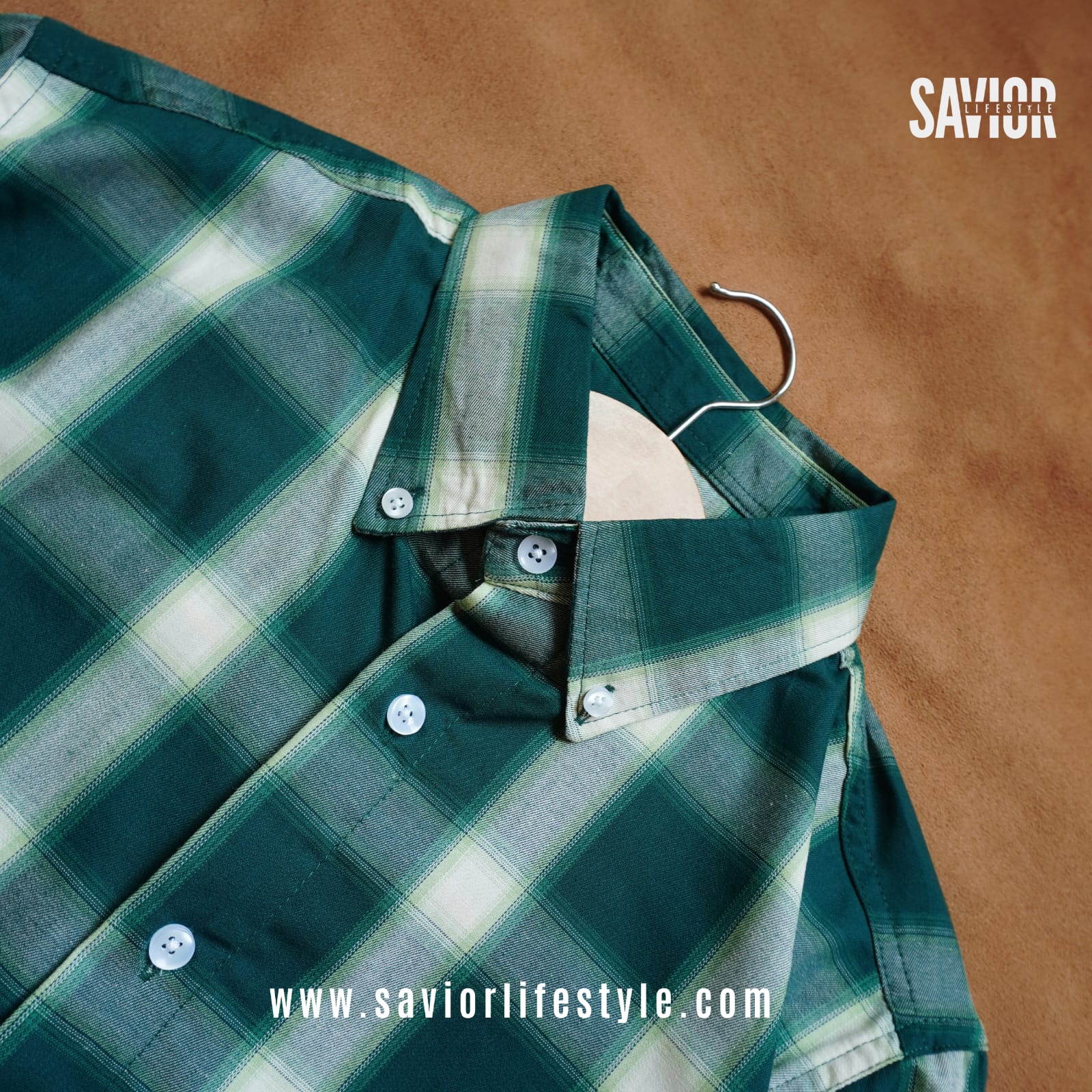 Full Sleeve Pocketless Check Shirt - SCS12_img_2
