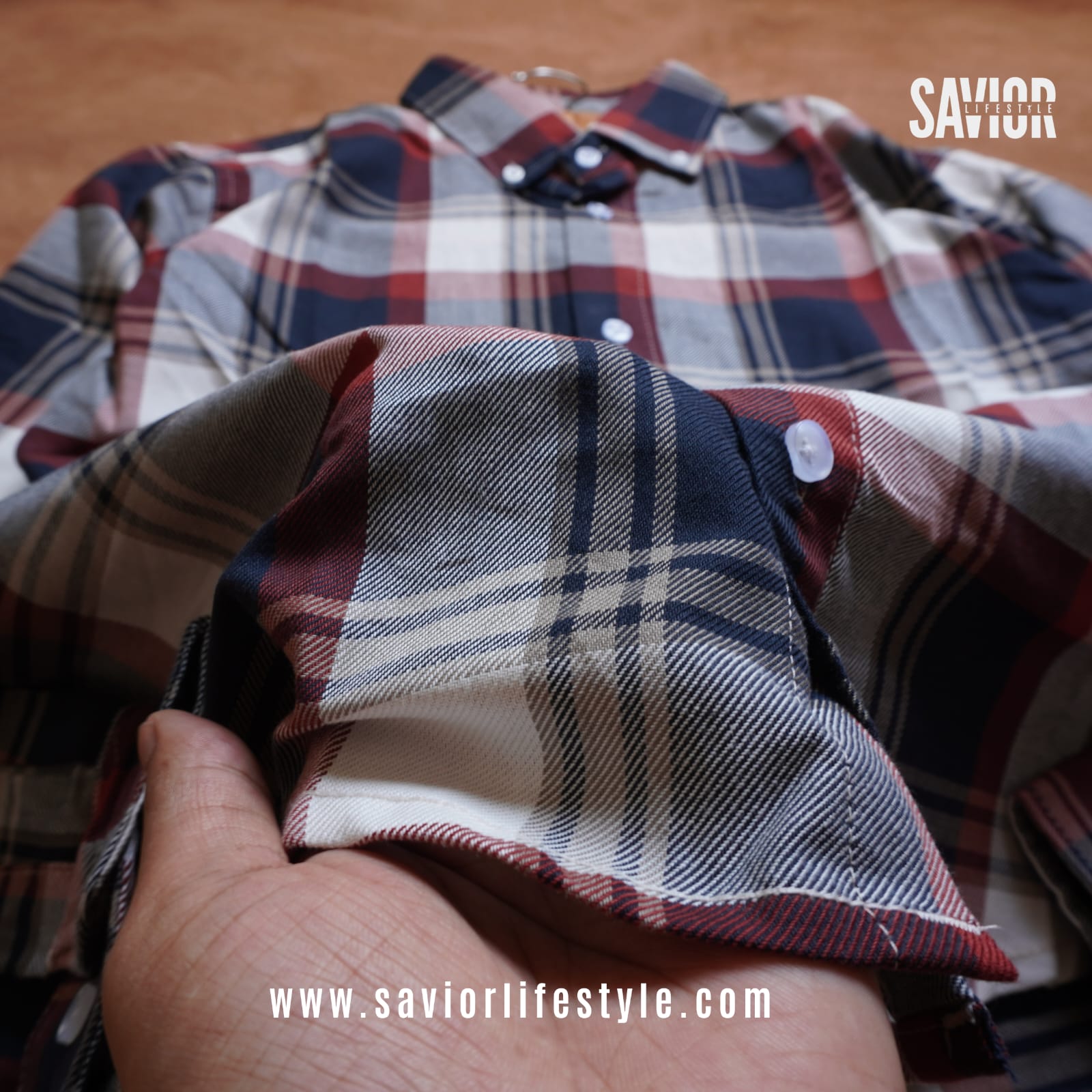 Full Sleeve Pocketless Check Shirt - SCS13_img_1