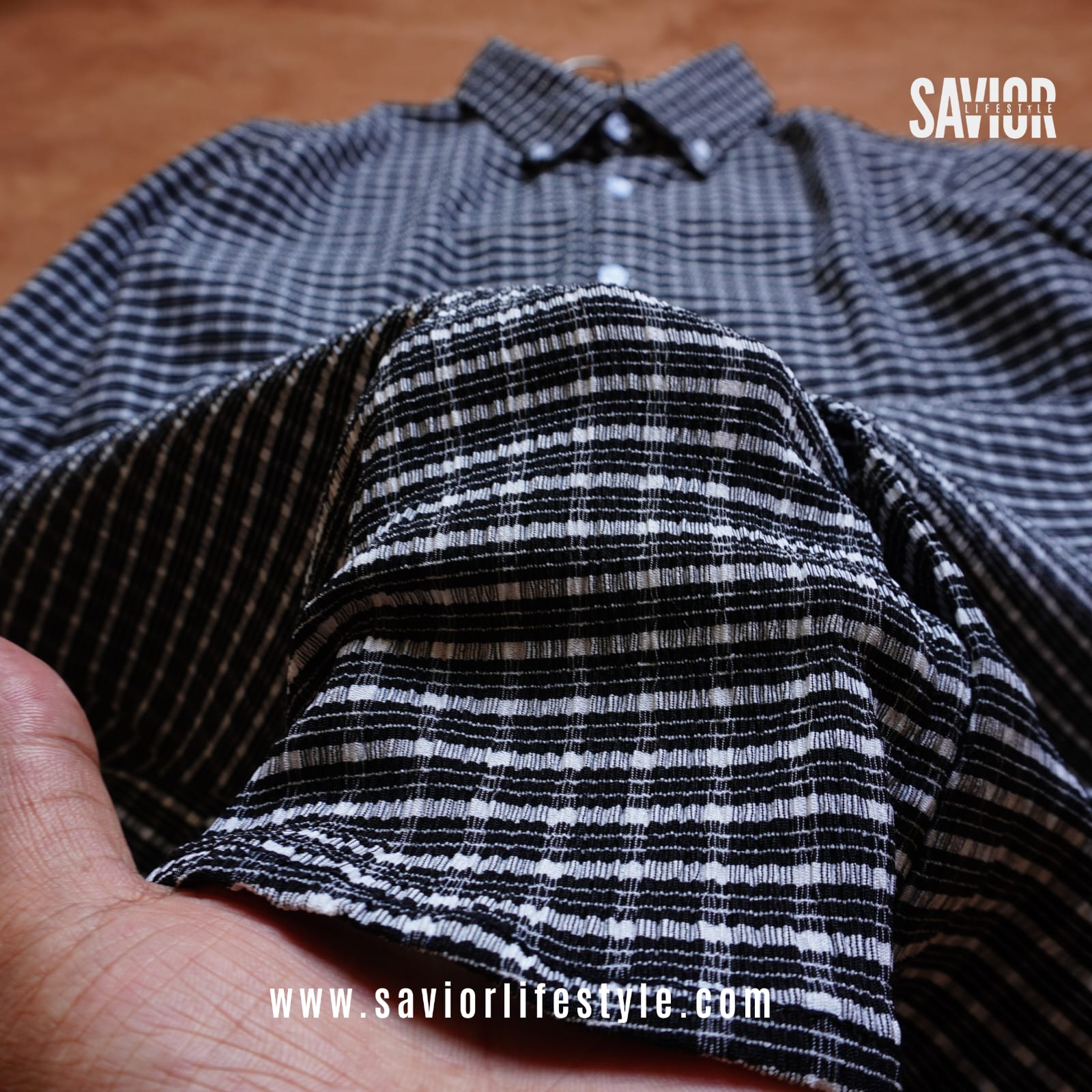 Full Sleeve Pocketless Check Shirt - SCS15_img_1