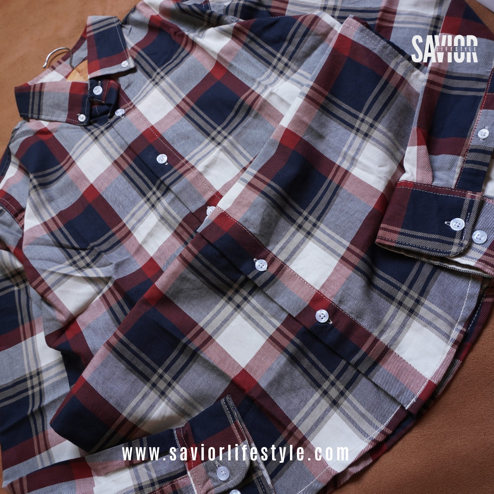 Full Sleeve Pocketless Check Shirt - SCS13_img_4