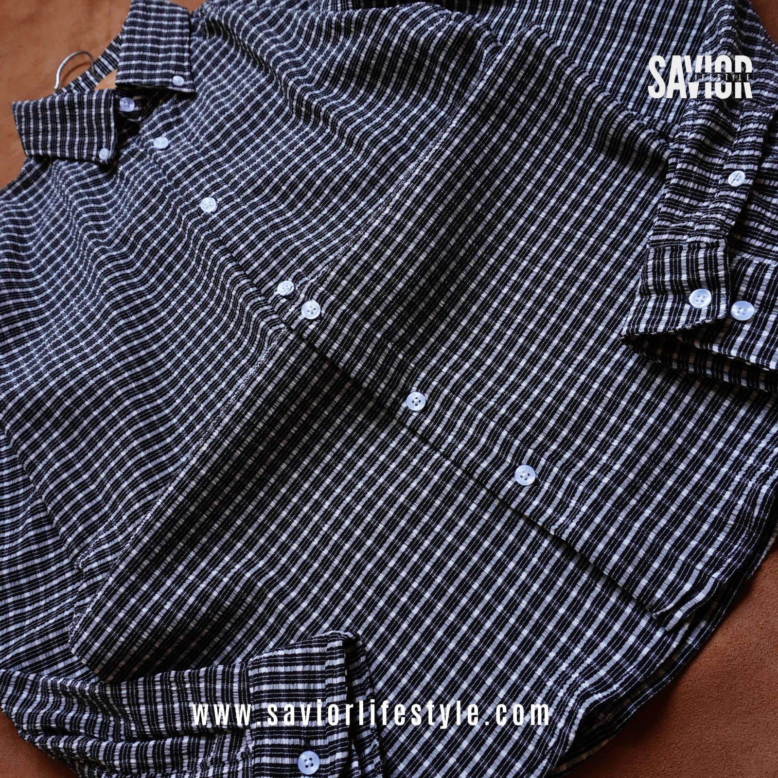 Full Sleeve Pocketless Check Shirt - SCS15_img_4