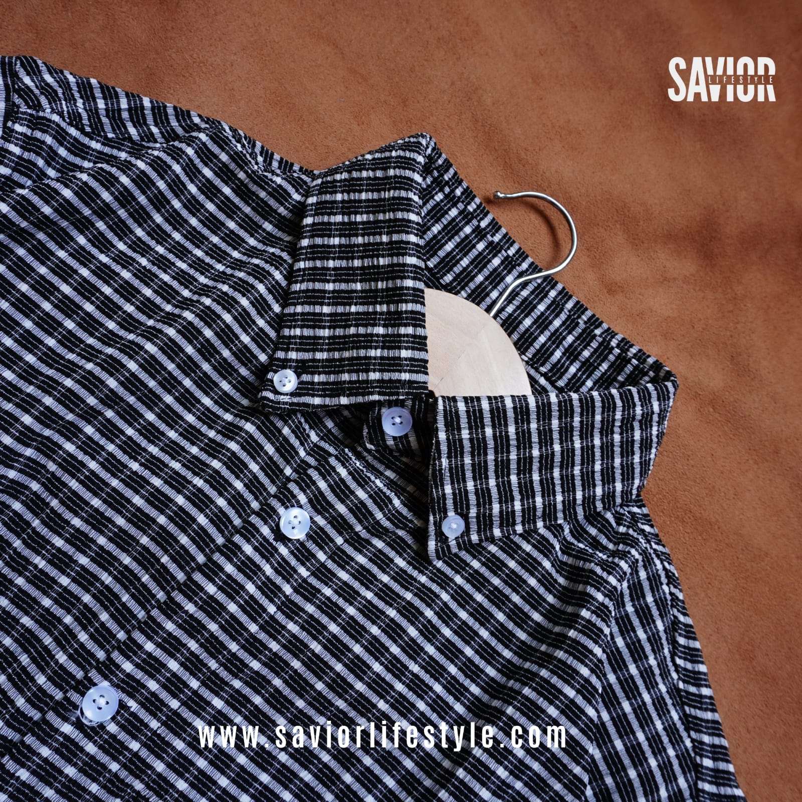 Full Sleeve Pocketless Check Shirt - SCS15_img_3