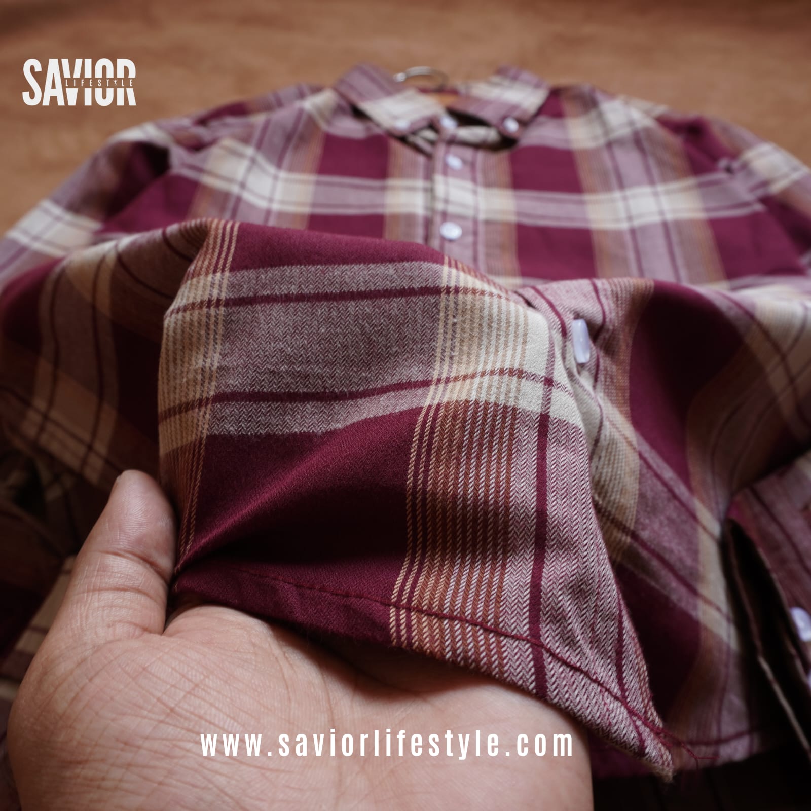 Full Sleeve Pocketless Check Shirt - SCS16_img_3