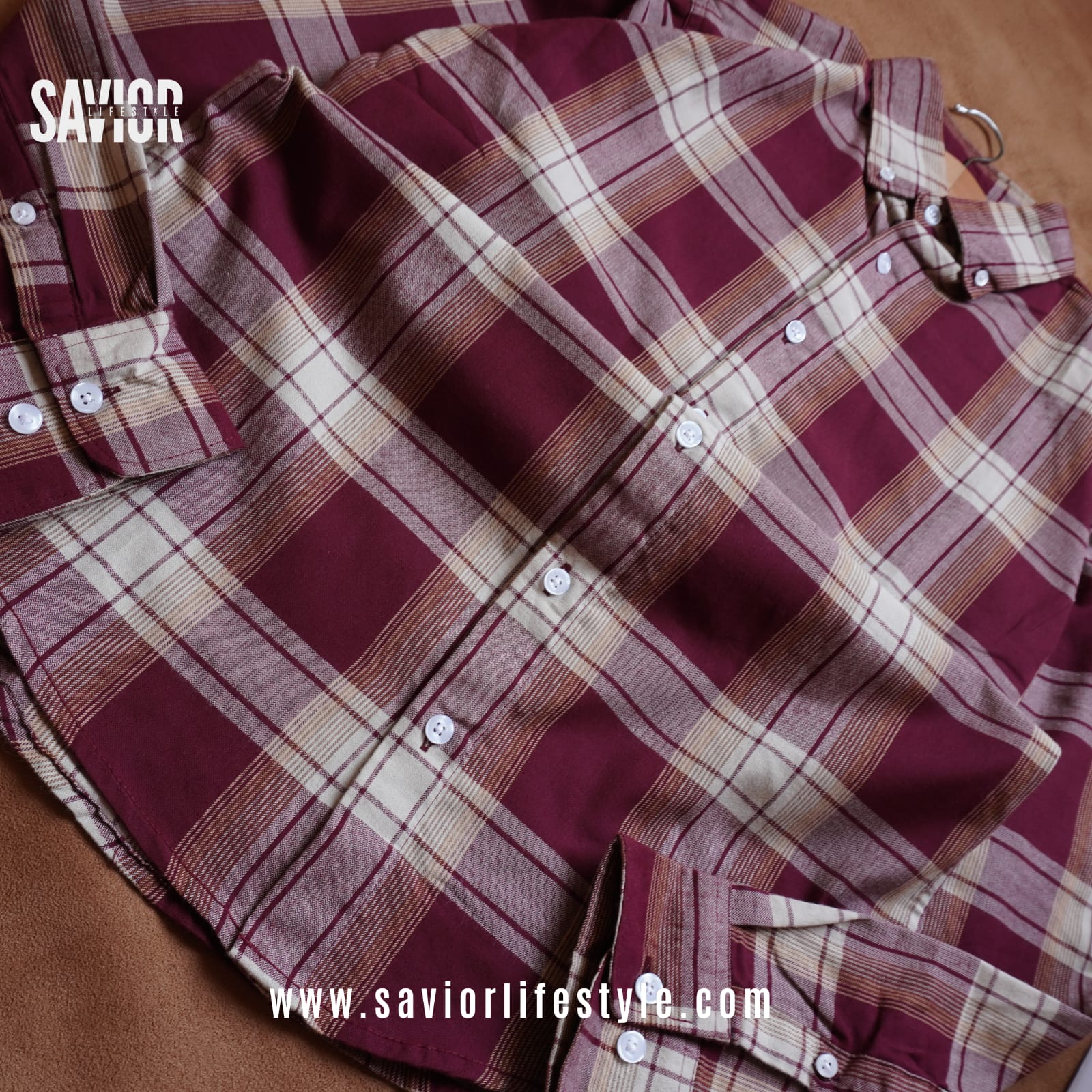 Full Sleeve Pocketless Check Shirt - SCS16_img_2