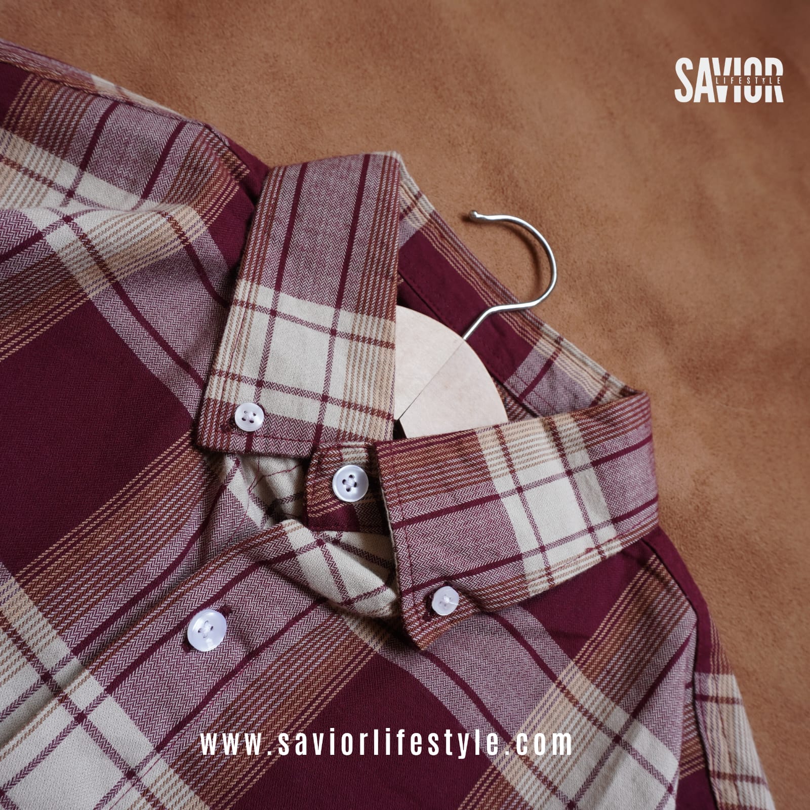 Full Sleeve Pocketless Check Shirt - SCS16_img_1