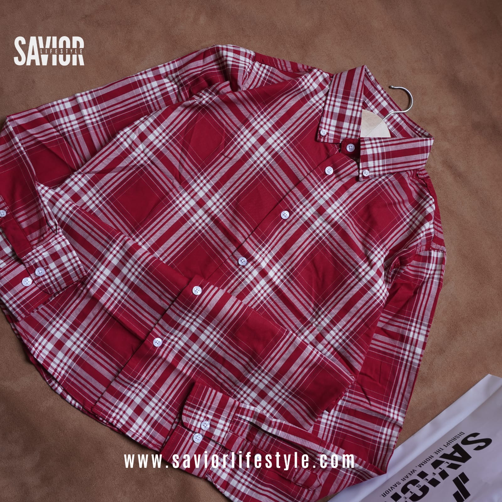 Full Sleeve Pocketless Check Shirt - SCS14_img_1