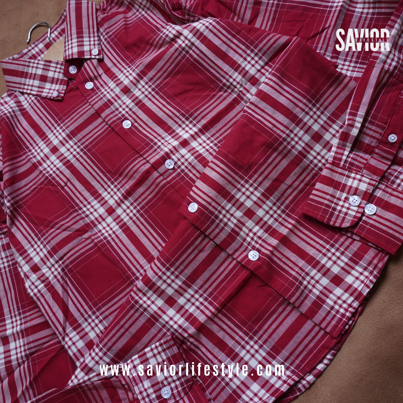 Full Sleeve Pocketless Check Shirt - SCS14_img_3