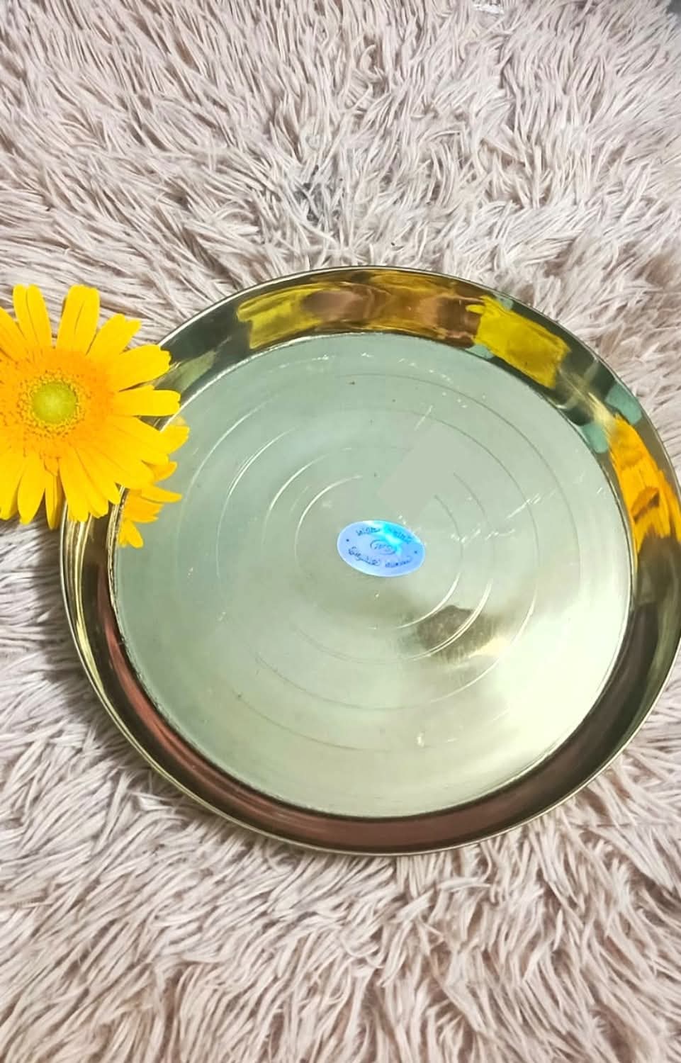 ১০.৫ ইঞ্চি পিতলের প্লেন প্লেট_img_0